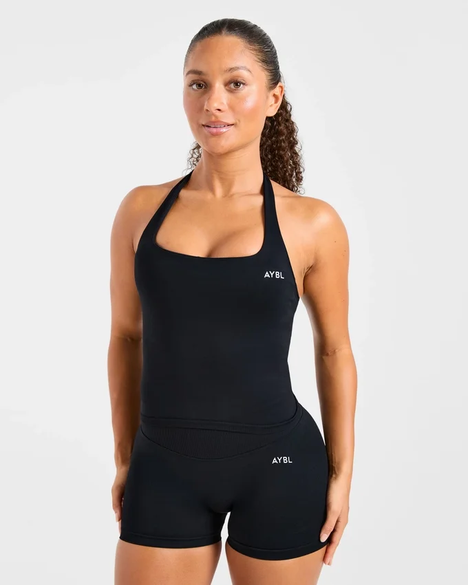 Enhance Seamless Halterneck Top