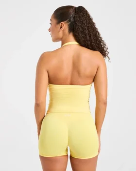Enhance Seamless Halterneck Top