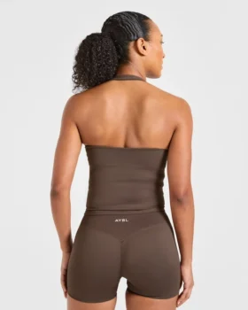 Enhance Seamless Halterneck Top