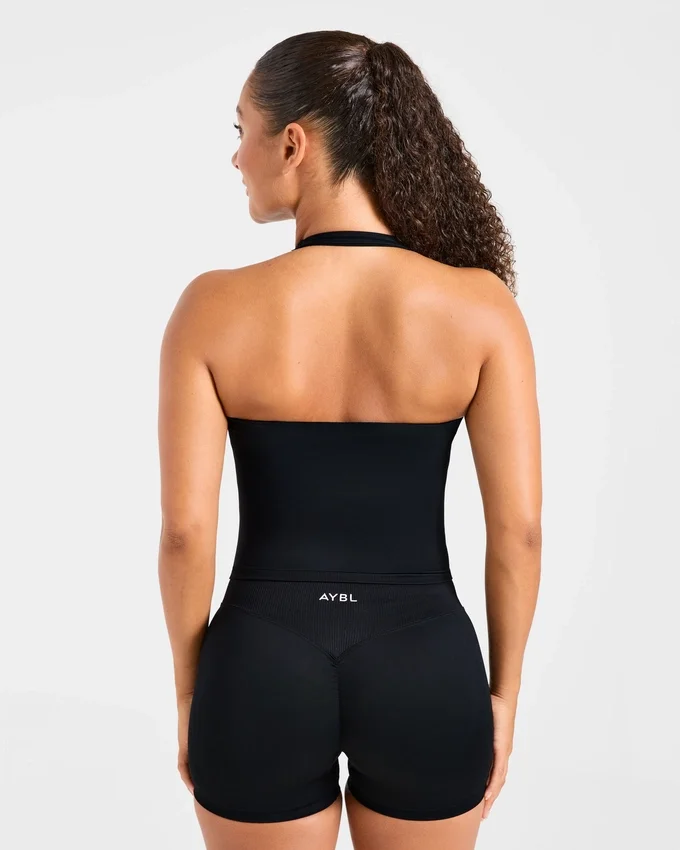 Enhance Seamless Halterneck Top