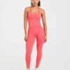 Enhance Seamless Halterneck Top