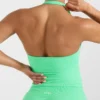 Enhance Seamless Halterneck Top
