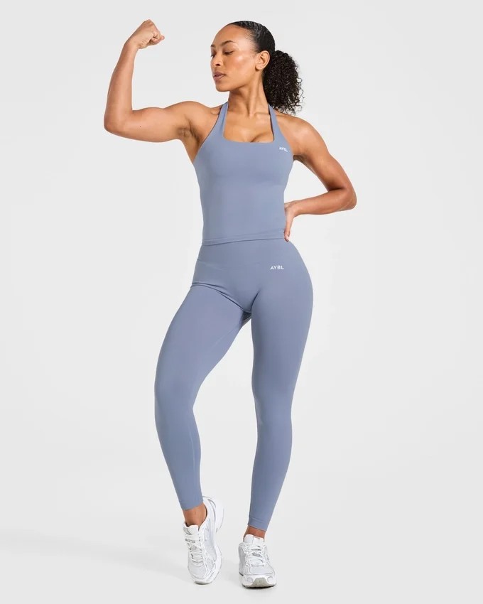 Enhance Seamless Halterneck Top