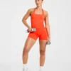 Enhance Seamless Halterneck Top