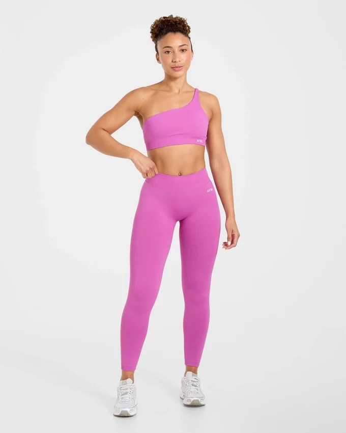 Enhance Seamless One Shoulder Sports Bra