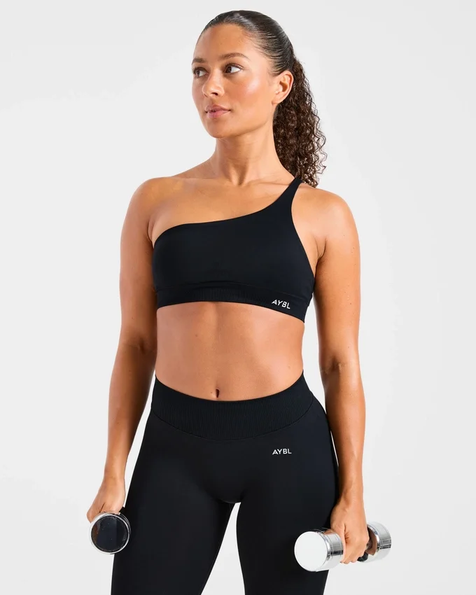 Enhance Seamless One Shoulder Sports Bra