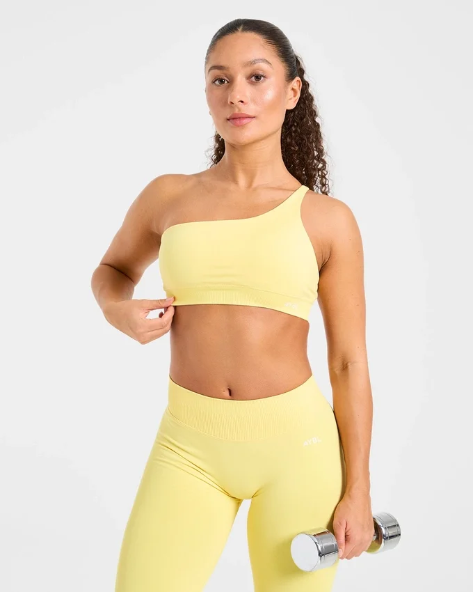 Enhance Seamless One Shoulder Sports Bra