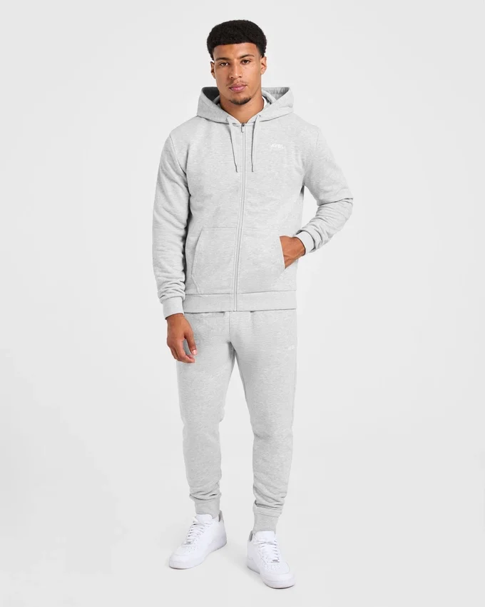 Essential Lightweight Zip Up Hoodie