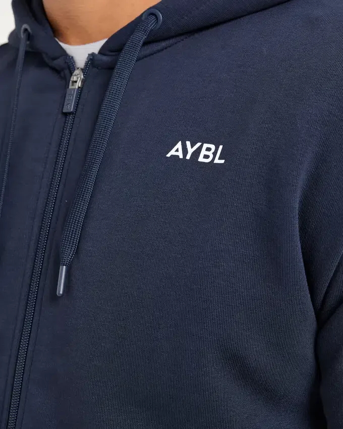 Essential Lightweight Zip Up Hoodie