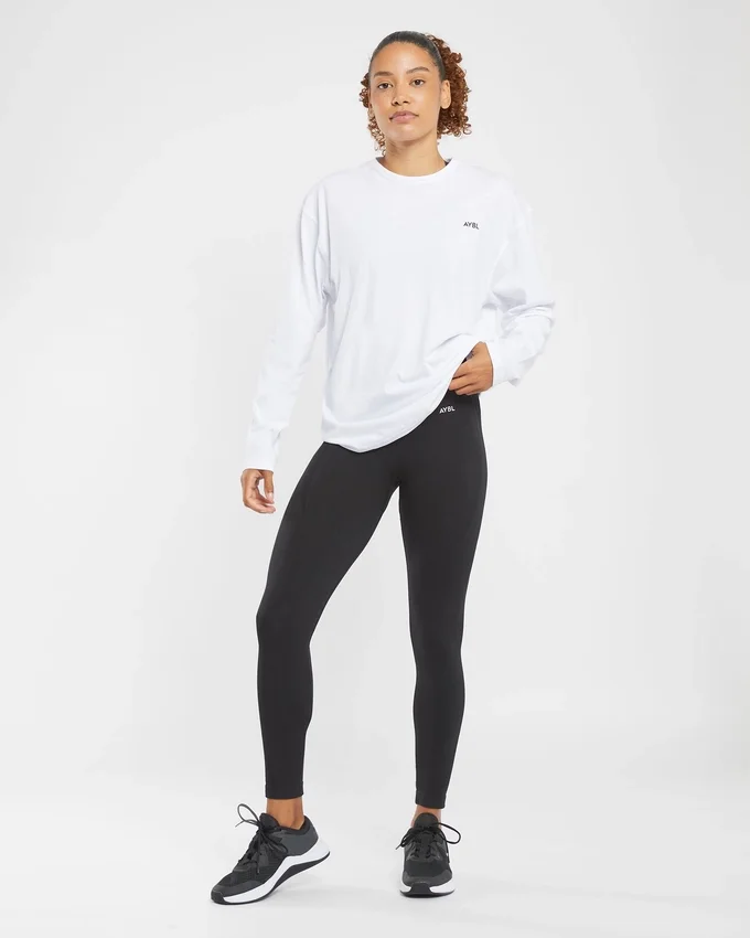 Essential Oversized Long Sleeve T Shirt