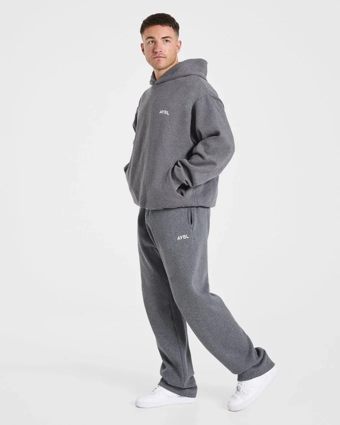 Essential Oversized Straight Leg Joggers