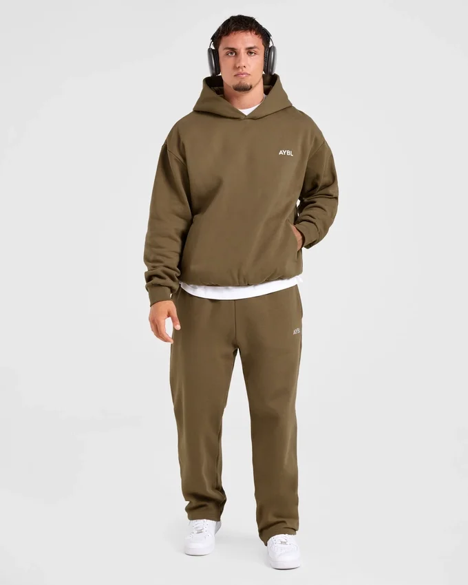 Essential Oversized Straight Leg Joggers