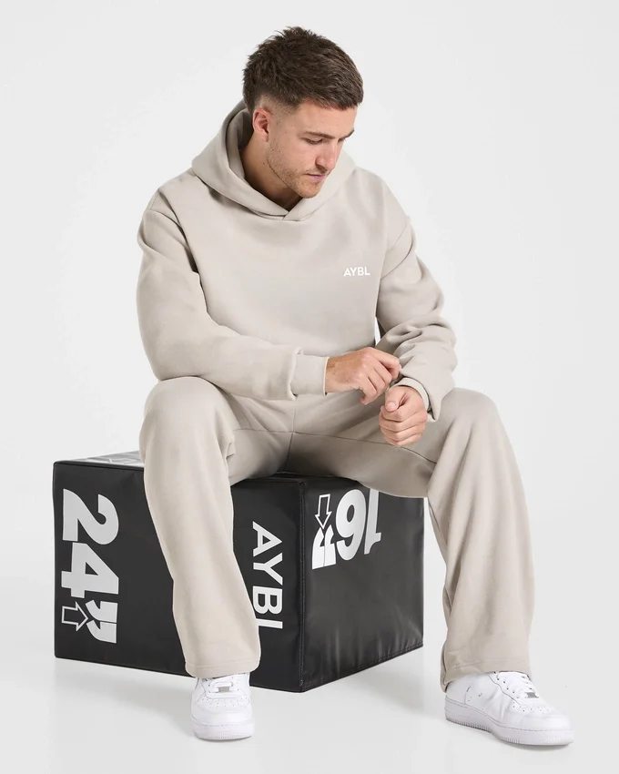 Essential Oversized Straight Leg Joggers