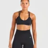 Essential Strappy Sports Bra