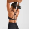 Essential Strappy Sports Bra