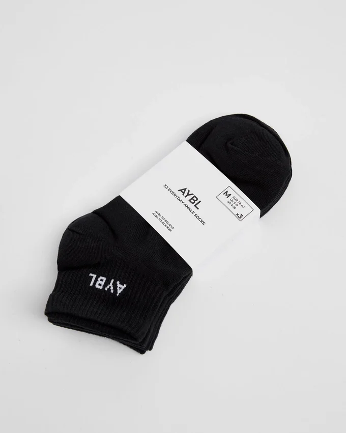 Everyday Ankle Socks (3 Pack)