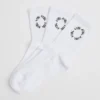 Everyday Embroidered Crew Socks (3 Pack)