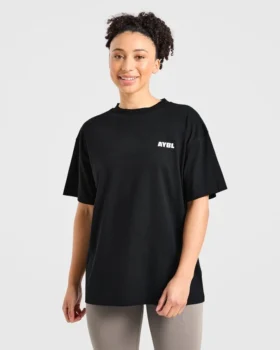 Focused Wavy Oversized T Shirt