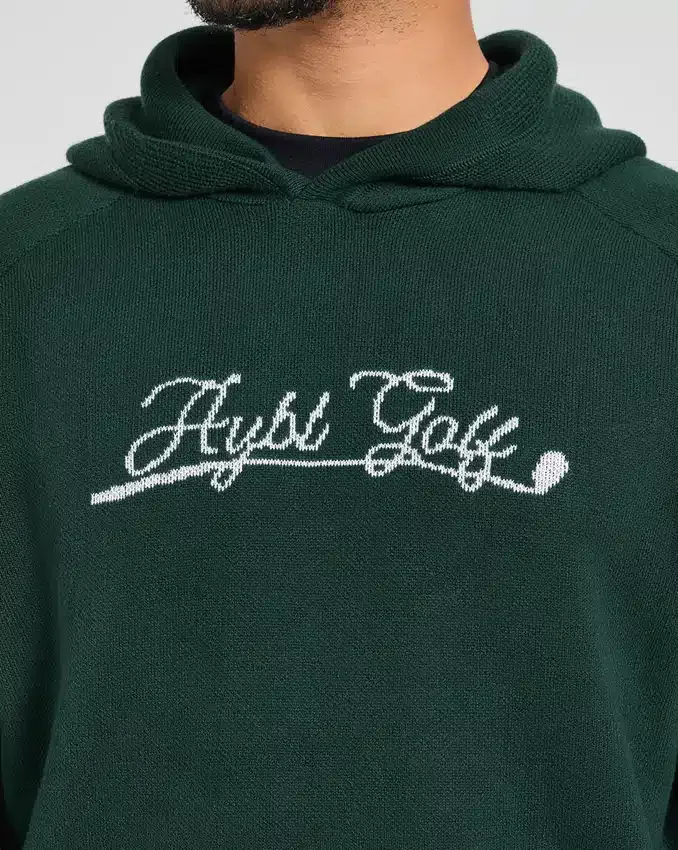 Golf Club Knitted Hoodie