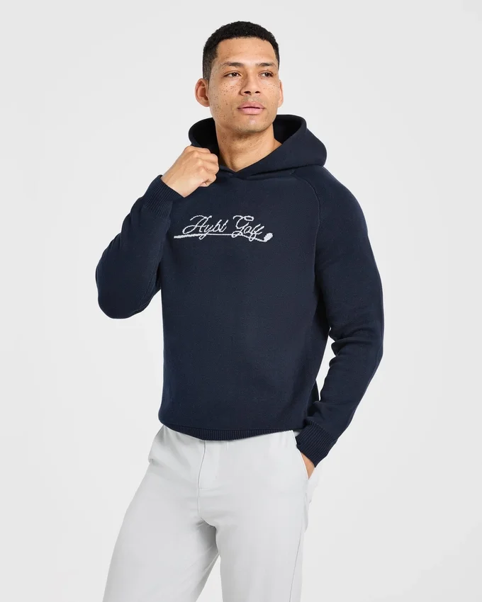 Golf Club Knitted Hoodie