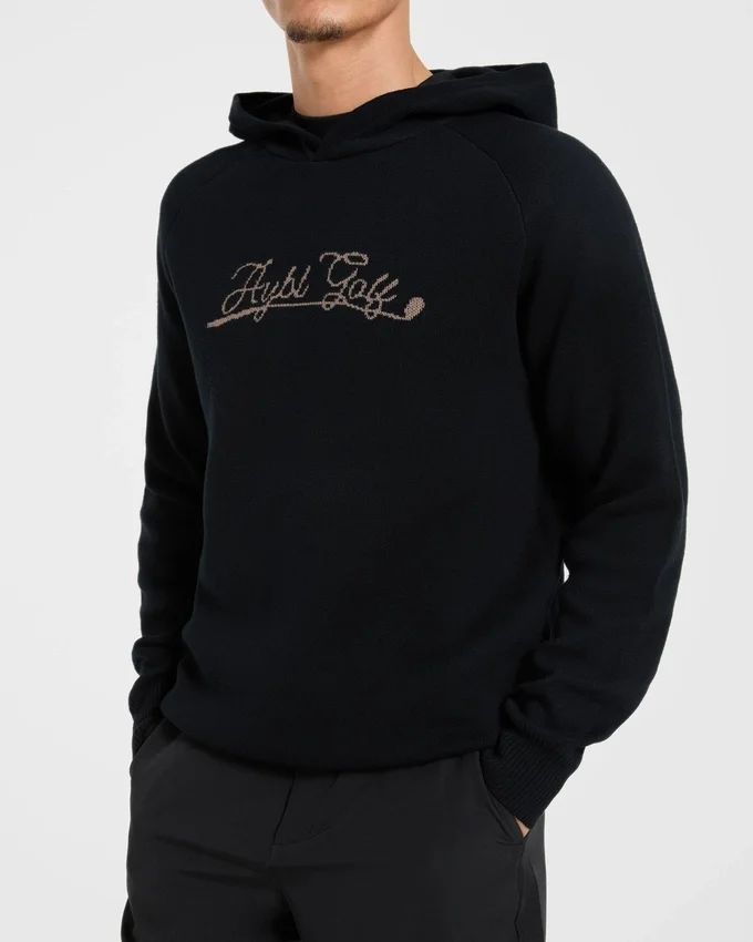 Golf Club Knitted Hoodie