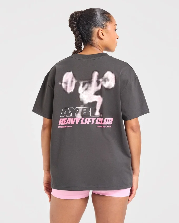 Heavy Lift Club Oversized T Shirt