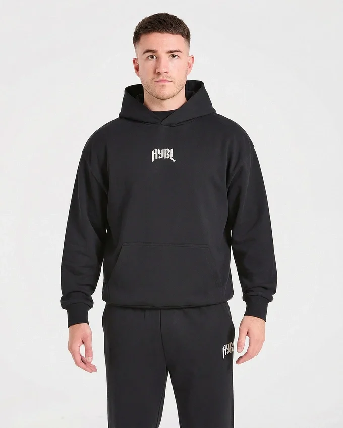 Heavy Lifting Gothic Oversized Hoodie