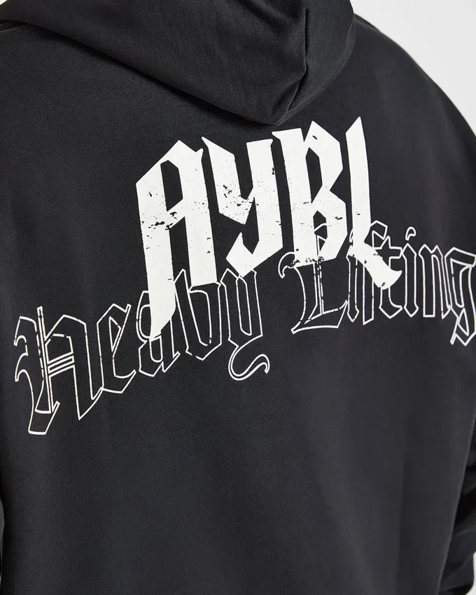 Heavy Lifting Gothic Oversized Hoodie