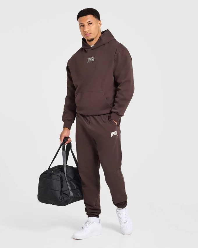 Heavy Lifting Gothic Oversized Hoodie