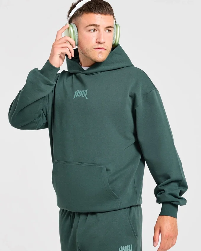 Heavy Lifting Gothic Oversized Hoodie