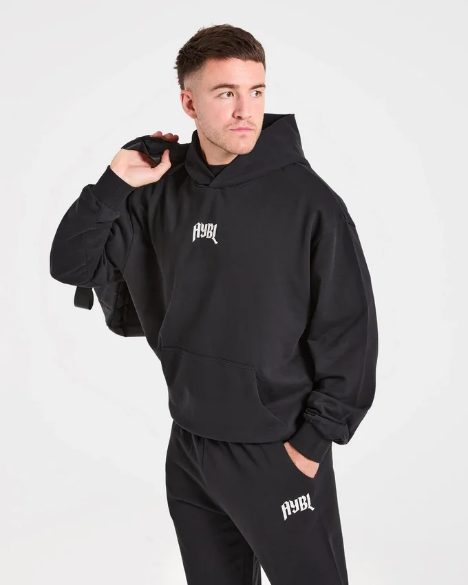 Heavy Lifting Gothic Oversized Hoodie