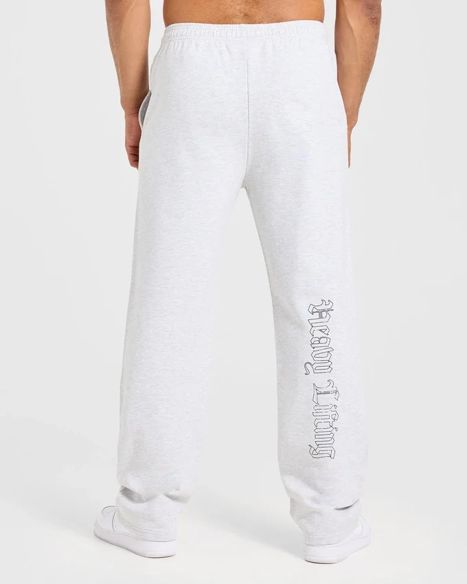 Heavy Lifting Gothic Oversized Straight Leg Joggers
