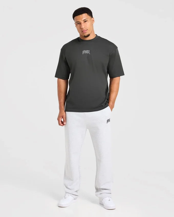 Heavy Lifting Gothic Oversized T Shirt