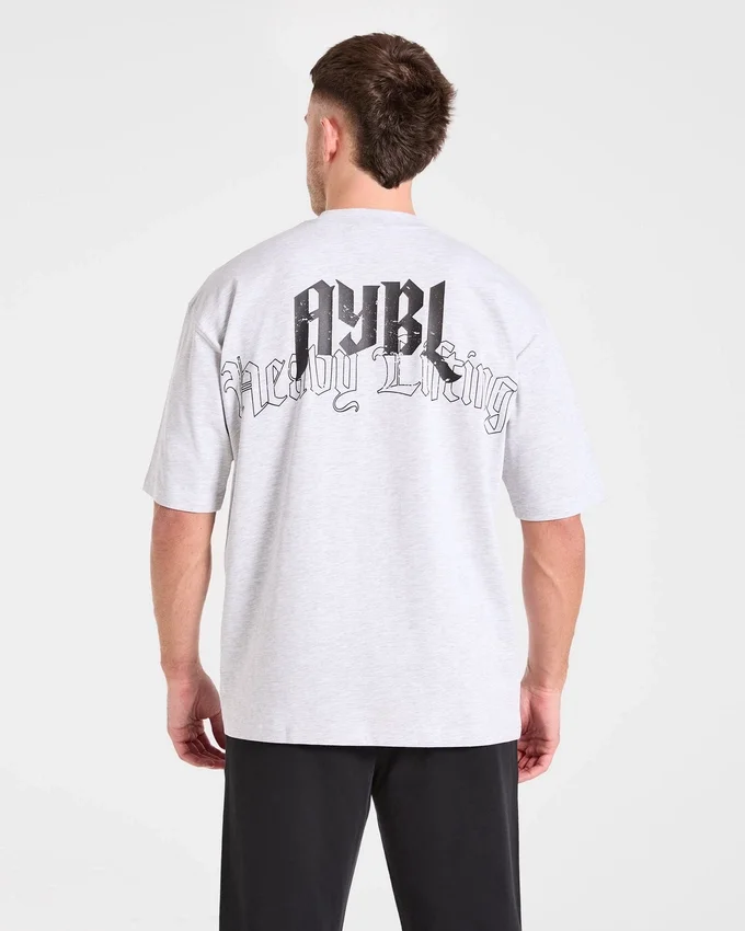 Heavy Lifting Gothic Oversized T Shirt