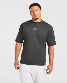Heavy Lifting Gothic Oversized T Shirt
