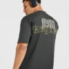 Heavy Lifting Gothic Oversized T Shirt