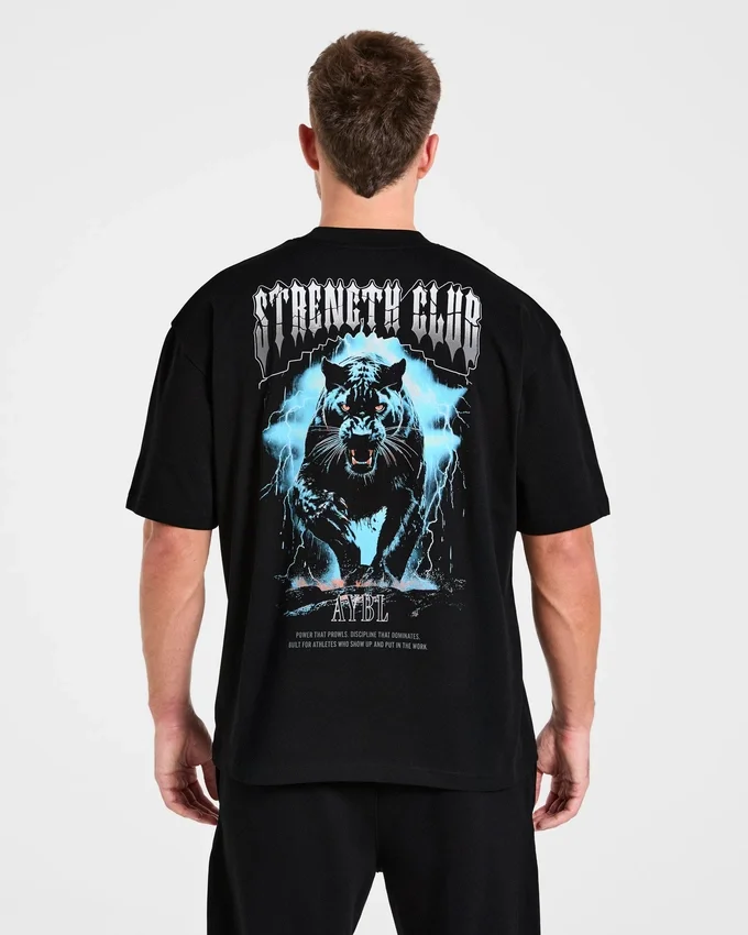 Hunt Your Goals Oversized T Shirt