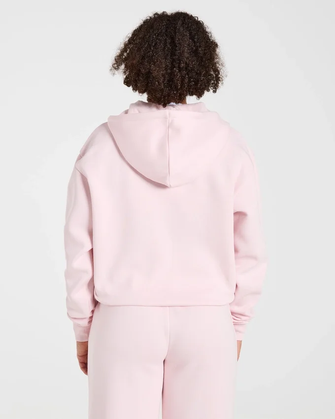 Lifestyle Oversized Zip Up Hoodie