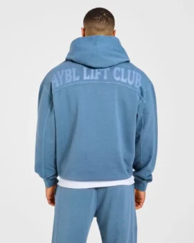 Lift Club Distressed Hoodie