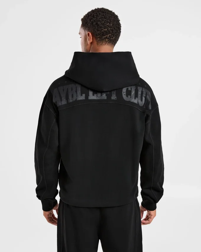 Lift Club Distressed Hoodie
