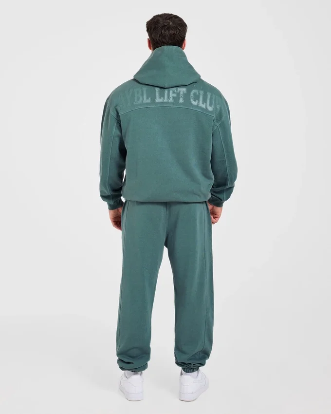 Lift Club Distressed Hoodie