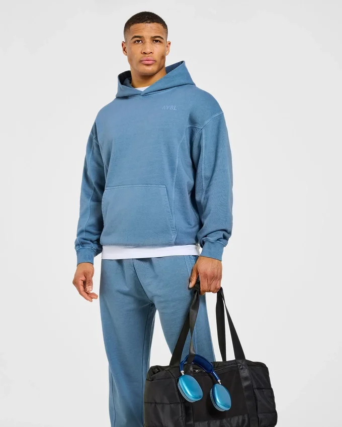 Lift Club Distressed Hoodie