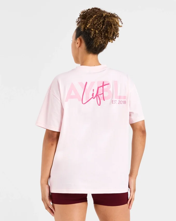 Lift Graphic Oversized T Shirt