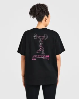 Power Lifting Illustration T Shirt