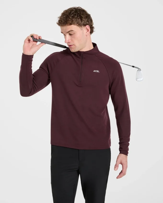 Precision Hybrid 1/4 Zip Pullover