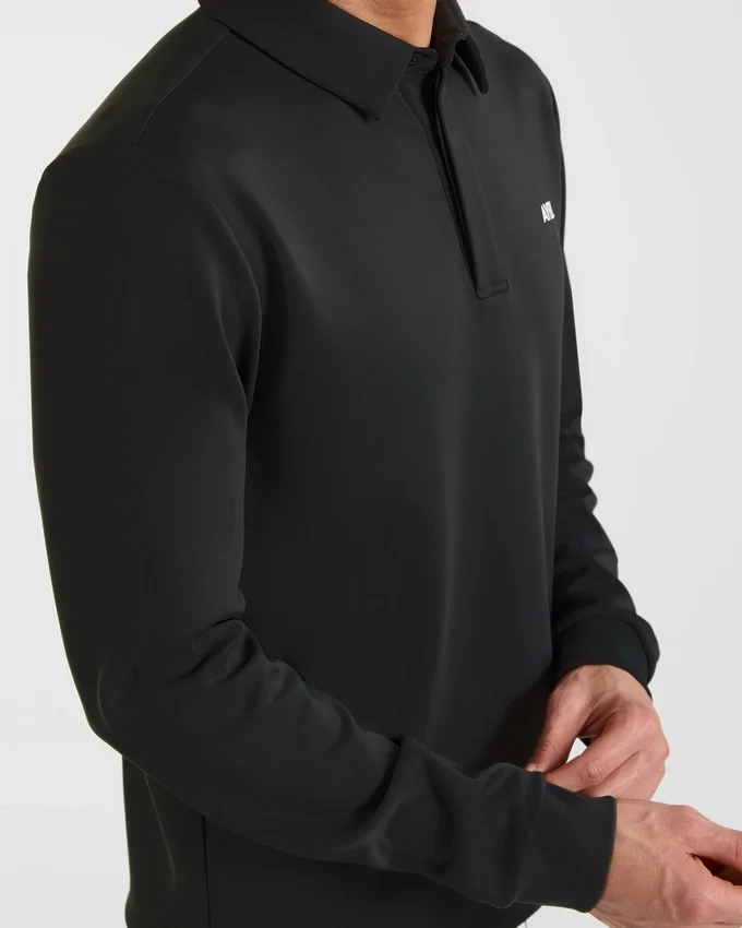 Precision Longsleeve Collared Pullover