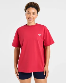 Retro Athletics Club Oversized T Shirt