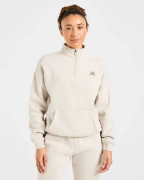 Retro Athletics Oversized 1/4 Zip Pullover