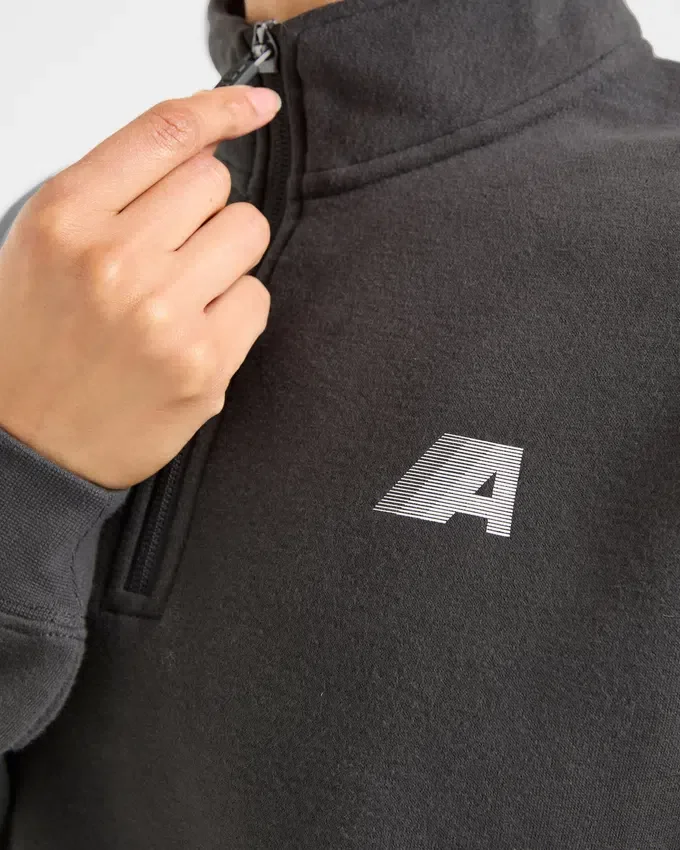 Retro Athletics Oversized 1/4 Zip Pullover