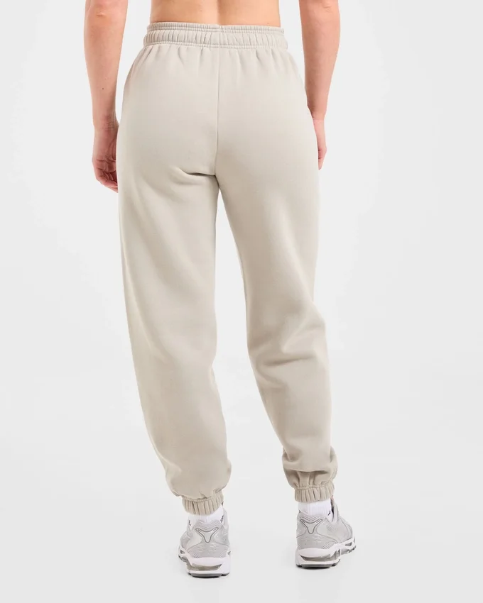 Retro Embroidered Oversized Joggers